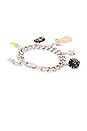 view 2 of 2 Perfect Charm Bracelet in Silver & Pink Multi