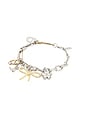 view 1 of 2 Grunge Glam Charm Bracelet in Gold & Silver