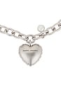 view 2 of 4 Heart Balloon Locket in Light Antique Silver