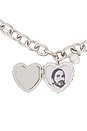 view 3 of 4 Heart Balloon Locket in Light Antique Silver