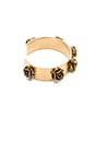view 2 of 3 Flower Delicate Cuff in Antique Gold