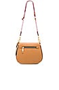 view 5 of 6 Gotham City Saddle Bag in Maple Tan