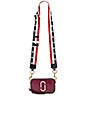 view 5 of 5 Snapshot Colorblock Small Camera Bag in Dark Cherry in Dark Cherry Multi