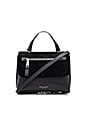 view 1 of 7 The Waverly Small Top Handle Bag in Black