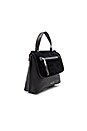 view 3 of 7 The Waverly Small Top Handle Bag in Black
