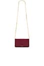 view 5 of 6 Perry Wallet on Chain in Dark Cherry
