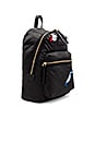 view 3 of 7 Nylon Biker Vintage Collage Backpack in Black
