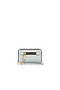 view 1 of 4 PORTE-CARTE FERMÉ PAR GLISSIÈRE À PORTER AU POIGNET GOTHAM in Frost