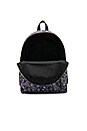 view 4 of 5 Garden Paisley Printed Biker Backpack in Purple Multi