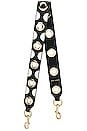 view 1 of 2 Polka Dot Shoulder Strap in Black Multi