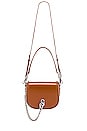 view 5 of 6 SAC SACOCHE THE SADDLE BAG in Brown