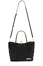 view 5 of 6 Kiss Lock Mini Tote in Black