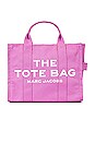 view 1 of 6 The Canvas Medium Tote Bag in Cyclamen