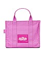 view 2 of 6 The Canvas Medium Tote Bag in Cyclamen