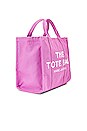 view 3 of 6 The Canvas Medium Tote Bag in Cyclamen