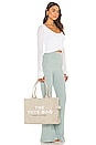 view 5 of 5 The Canvas Large Tote Bag in Beige