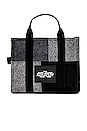 view 2 of 6 The Denim Medium Tote Bag in Black