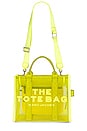 view 5 of 6 The Mesh Medium Tote Bag in Bright Green