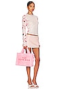view 6 of 6 The Terry Medium Tote Bag in Light Pink