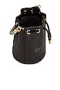 view 4 of 5 The Leather Bucket Bag in Black
