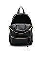 view 4 of 4 Nylon Biker Mini Backpack in Black