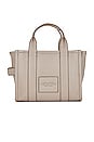 view 3 of 6 The Leather Small Tote Bag in Cement