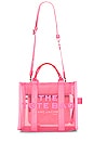 view 1 of 5 The Mesh Medium Tote Bag in Candy Pink