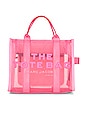 view 2 of 5 The Mesh Medium Tote Bag in Candy Pink