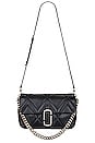 view 1 of 5 The Quilted Leather J Marc Large Shoulder Bag in Black