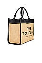 view 4 of 5 The Woven Medium Tote Bag in Natural