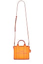 view 1 of 6 The Leather Mini  Tote Bag in Scorched