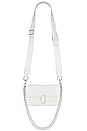 view 1 of 6 The J Marc Mini Bag in White & Silver