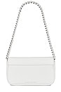 view 3 of 6 The J Marc Mini Bag in White & Silver