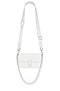 view 1 of 5 The J Marc Mini Bag in White & Silver