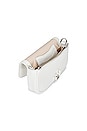 view 5 of 5 The J Marc Mini Bag in White & Silver