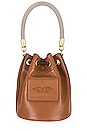 view 3 of 5 The Leather Bucket Bag in Argan Oil