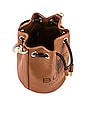 view 5 of 5 The Leather Bucket Bag in Argan Oil