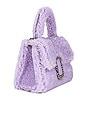 view 4 of 5 The Teddy St. Marc Mini Top Handle in Lilac