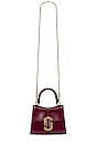 view 1 of 6 The St. Marc Mini Top Handle Bag in Cherry
