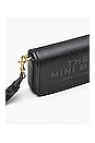 view 5 of 7 The Leather Mini Bag in Black