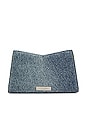 view 2 of 5 The Denim St. Marc Chain Wallet in Light Blue Crystal