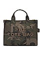 view 2 of 6 The Camo Jacquard Medium Tote Bag in Camo Multi