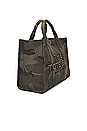 view 4 of 6 The Camo Jacquard Medium Tote Bag in Camo Multi