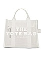 view 2 of 6 The Mesh Medium Tote Bag in White