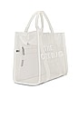 view 4 of 6 The Mesh Medium Tote Bag in White