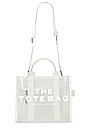 view 1 of 5 The Mesh Medium Tote Bag in White