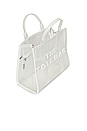 view 5 of 5 The Mesh Medium Tote Bag in White