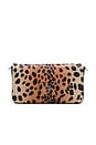 view 2 of 5 The Cheetah Leather Chain Mini Bag in Black Multi