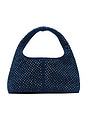 view 2 of 5 The Mini Sack in Dark Wash Crystal
