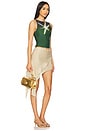 view 5 of 5 The Mini Dual Top Handle Bag in Gold